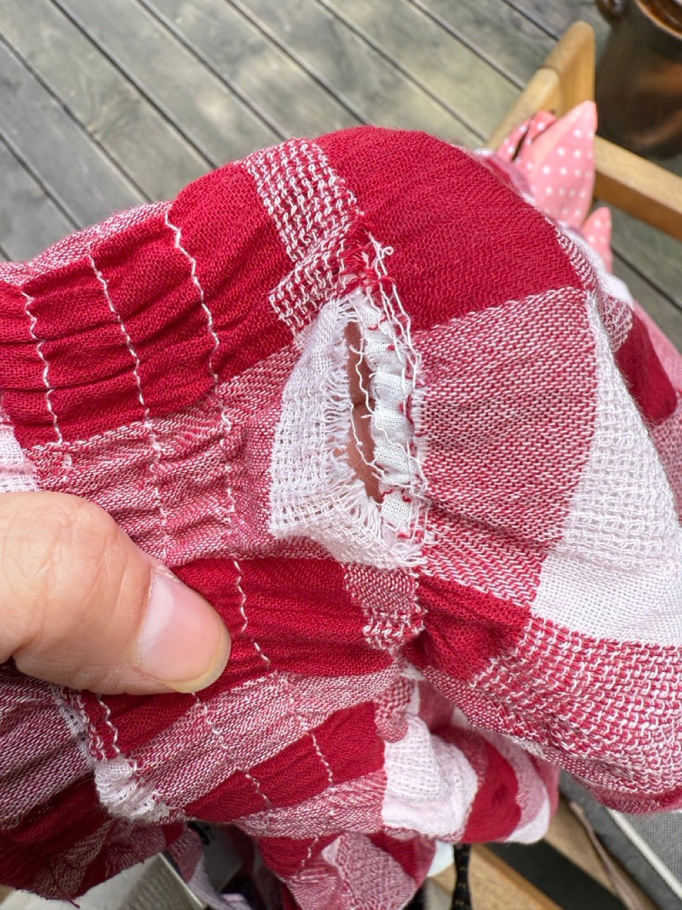 Kleid Dancing Queen Rot Weiß B WARE - FROLLEIN KÄTHE Shop