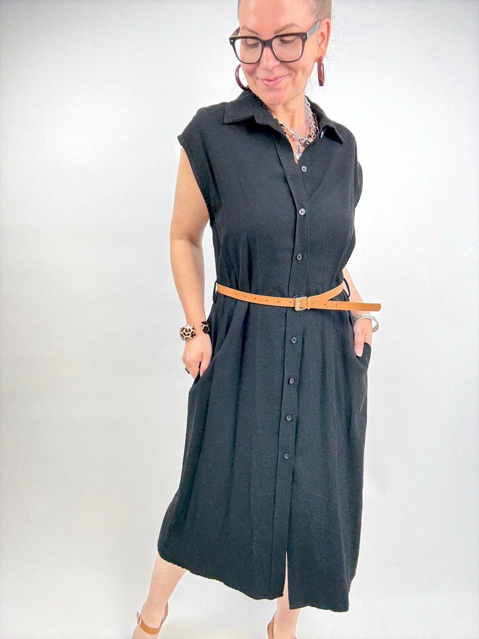 Kleid Emma Schwarz - FROLLEIN KÄTHE Shop
