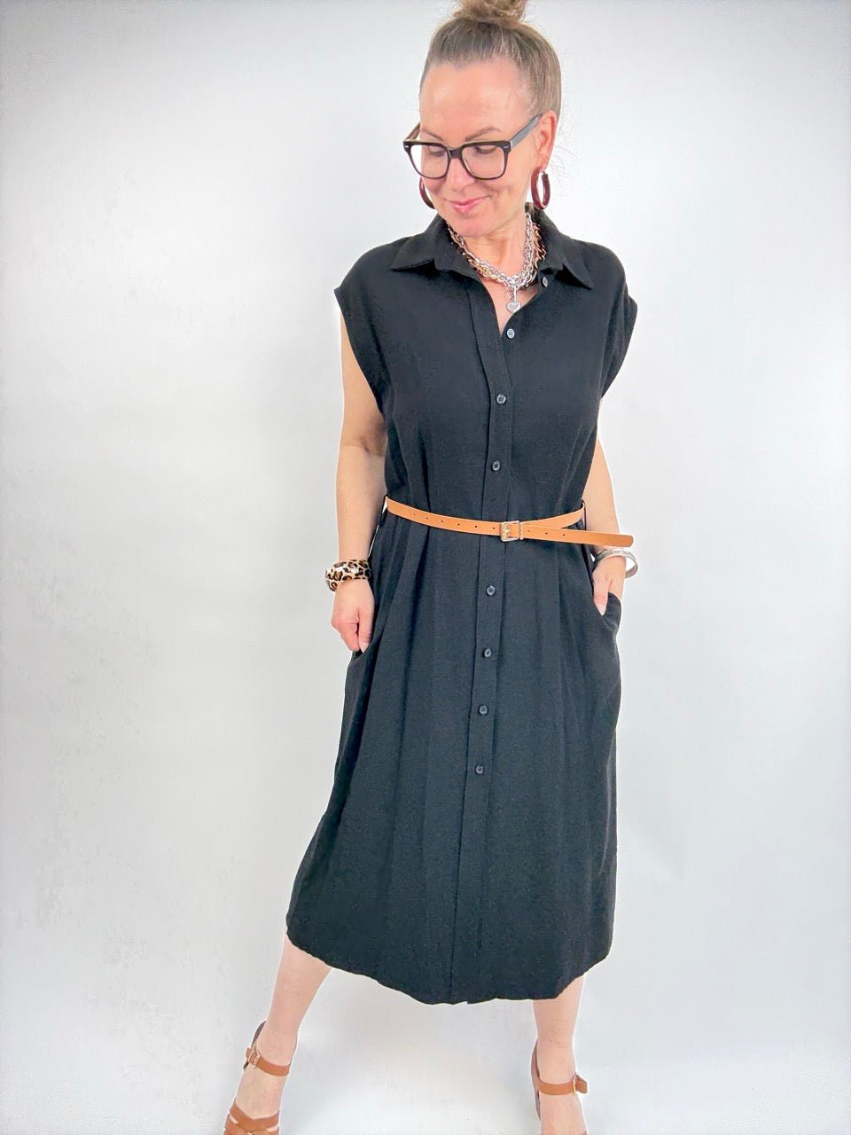 Kleid Emma Schwarz - FROLLEIN KÄTHE Shop