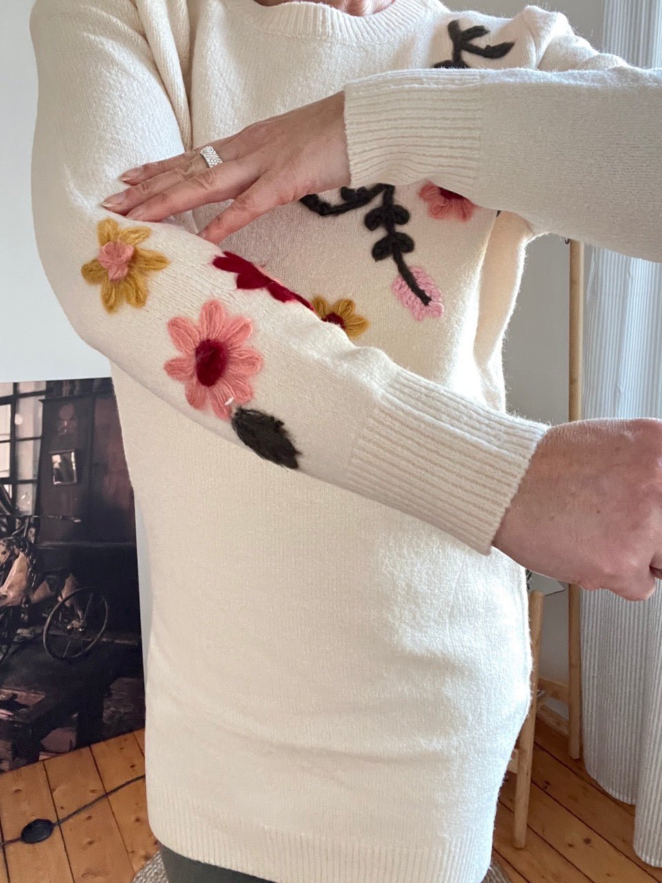 Kleid Flora Cream - FROLLEIN KÄTHE Shop