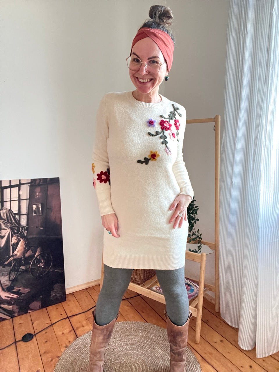 Kleid Flora Cream - FROLLEIN KÄTHE Shop
