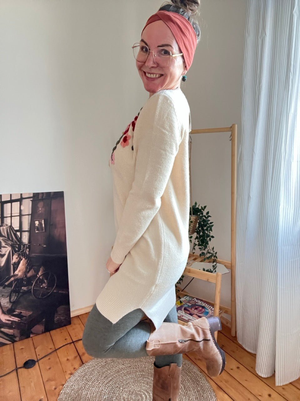 Kleid Flora Cream - FROLLEIN KÄTHE Shop