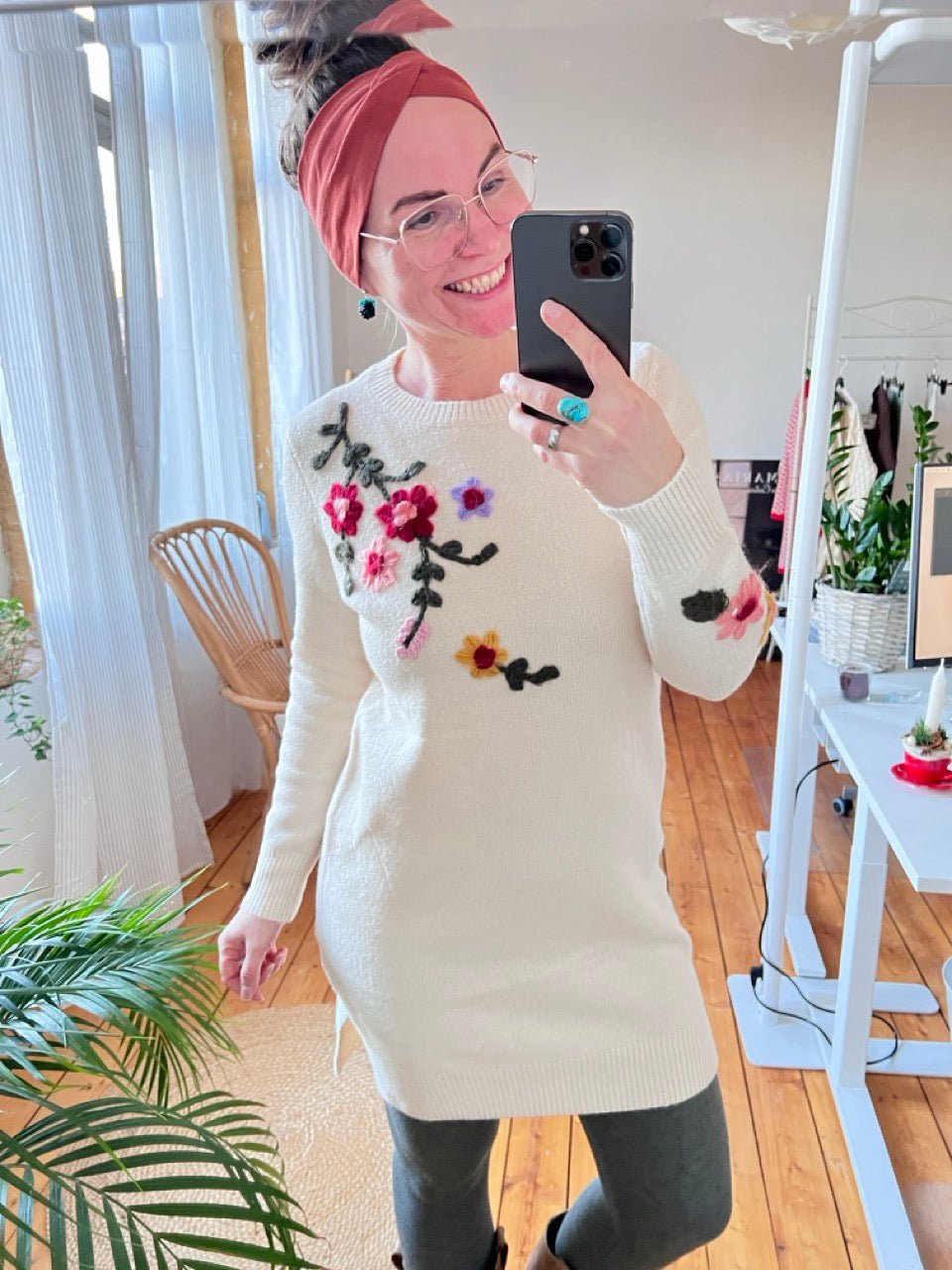 Kleid Flora Cream - FROLLEIN KÄTHE Shop