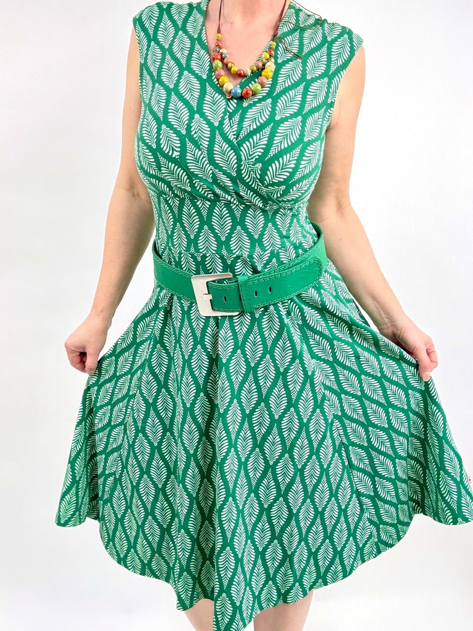 Kleid Grüngeflüster - FROLLEIN KÄTHE Shop