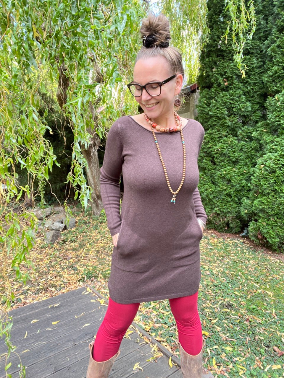 Kleid Herrlich verträumt Chocolate - FROLLEIN KÄTHE Shop