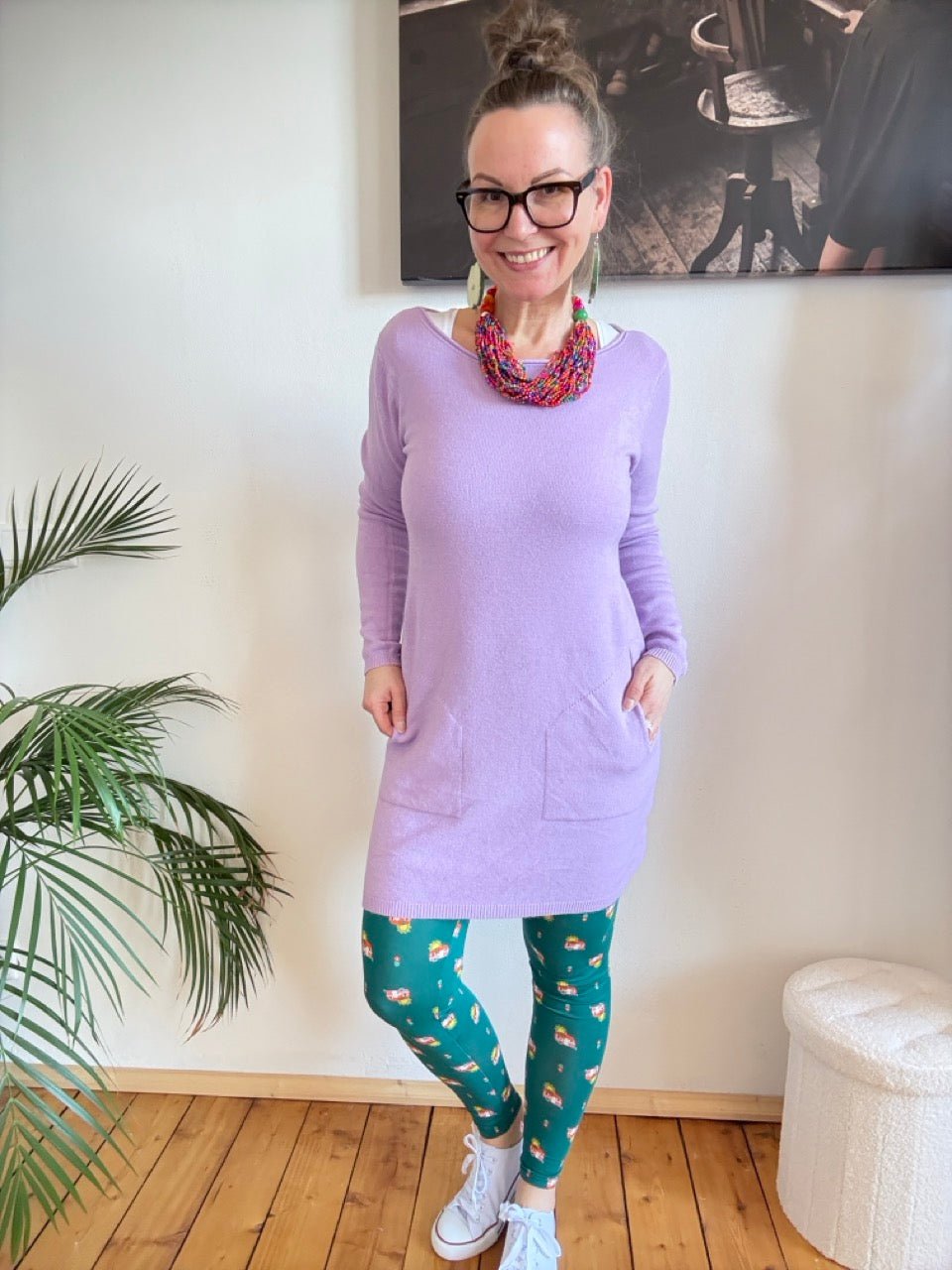 Kleid Herrlich verträumt Lavendel - FROLLEIN KÄTHE Shop