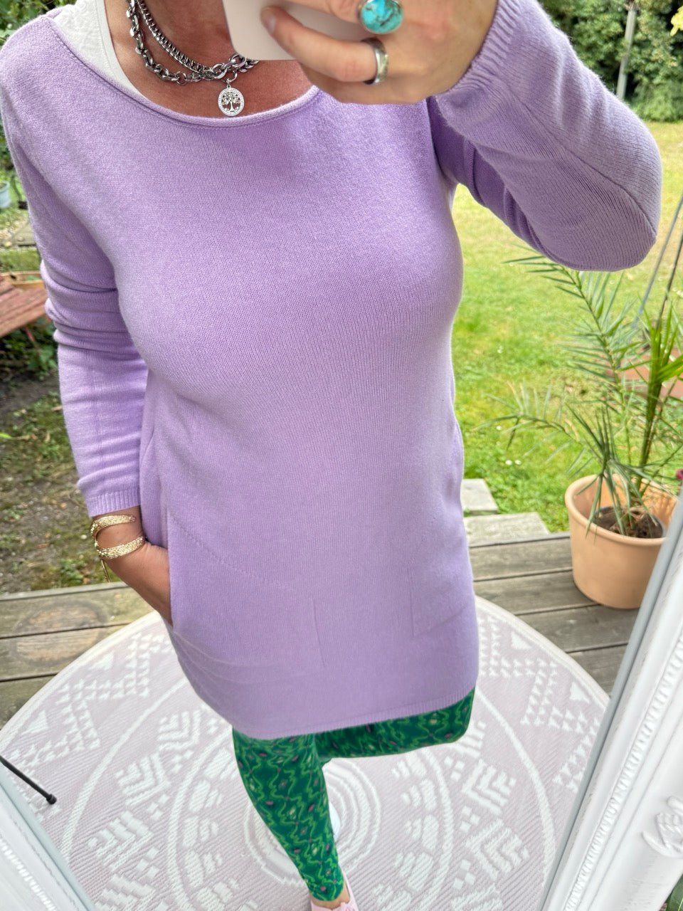 Kleid Herrlich verträumt Lavendel - FROLLEIN KÄTHE Shop