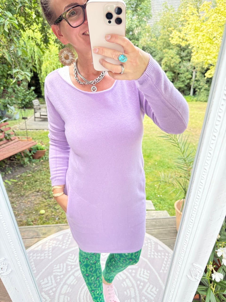 Kleid Herrlich verträumt Lavendel - FROLLEIN KÄTHE Shop