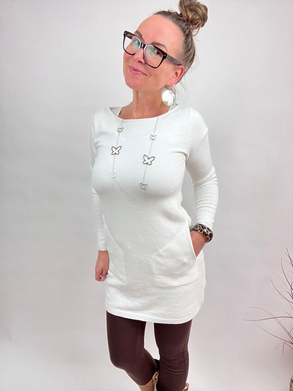 Kleid Herrlich verträumt Wollweiß - FROLLEIN KÄTHE Shop