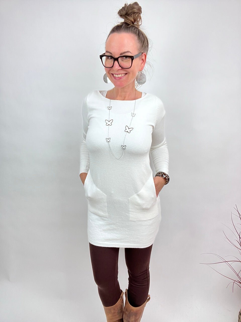 Kleid Herrlich verträumt Wollweiß - FROLLEIN KÄTHE Shop