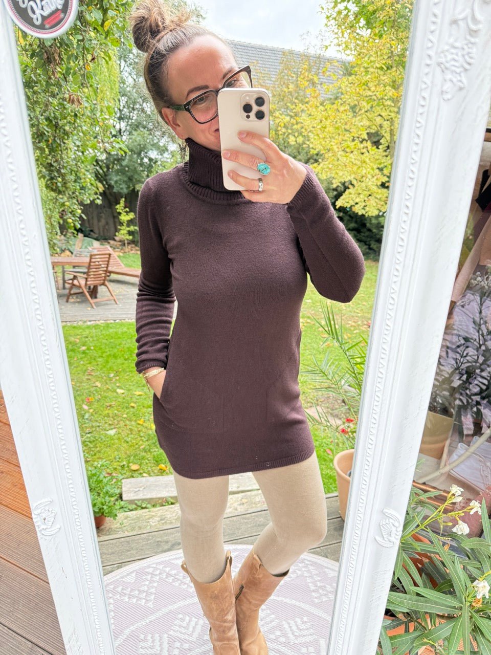 Kleid Herrlich weich Chocolate - FROLLEIN KÄTHE Shop