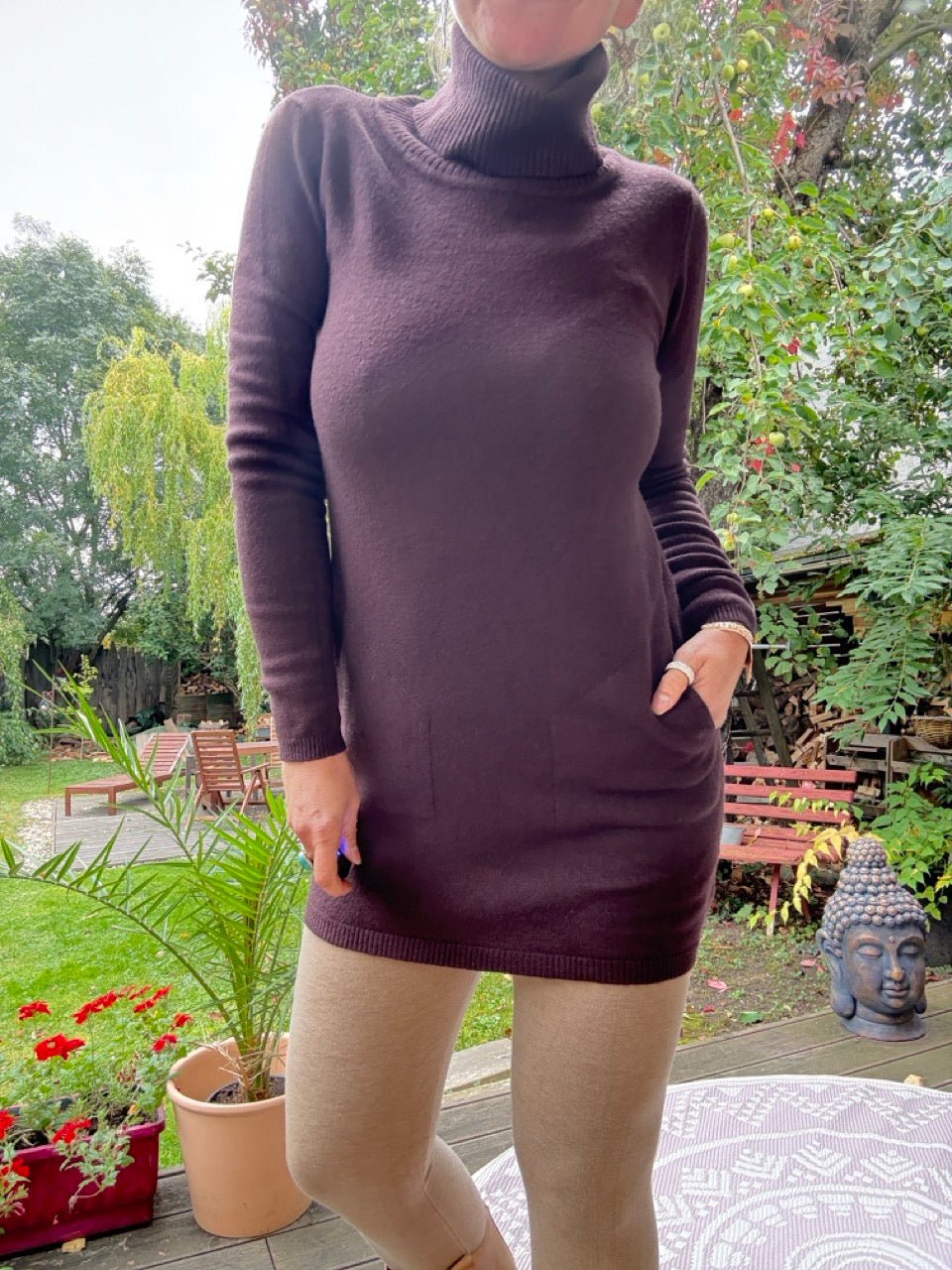 Kleid Herrlich weich Chocolate - FROLLEIN KÄTHE Shop