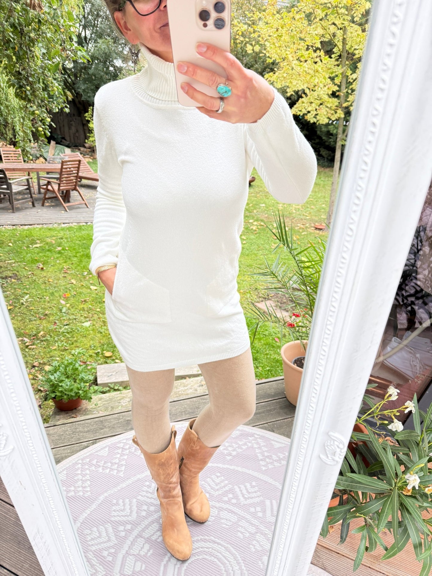 Kleid Herrlich weich Wollweiss - FROLLEIN KÄTHE Shop