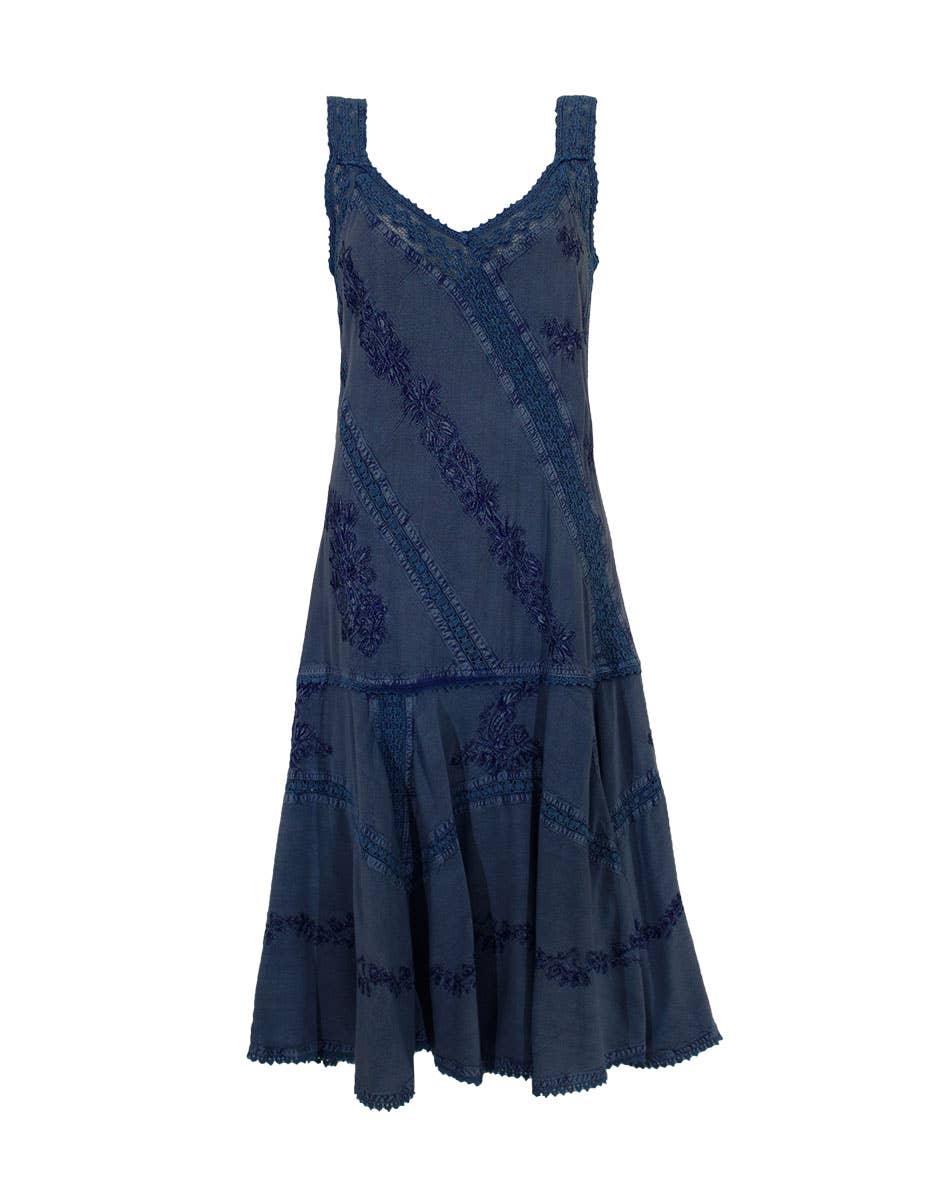 Kleid Ira Blau - FROLLEIN KÄTHE Shop