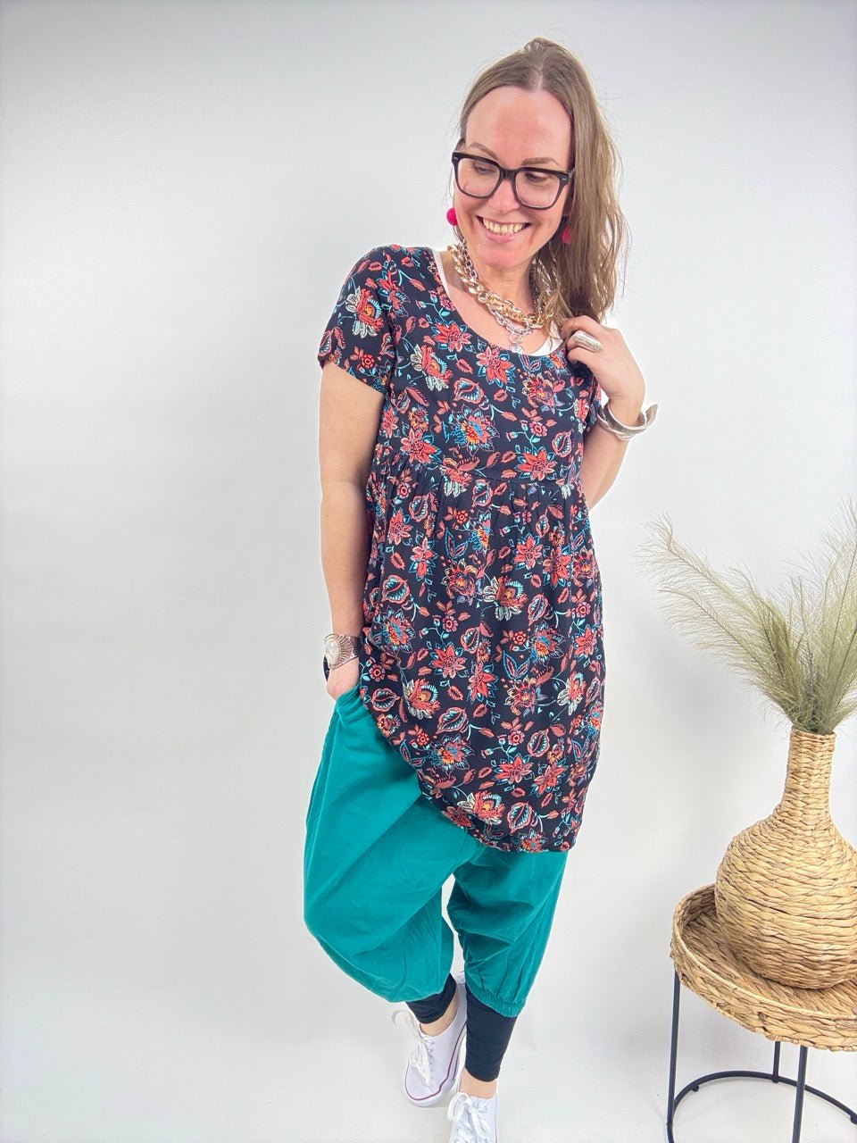 Kleid Jasmin Schwarz - FROLLEIN KÄTHE Shop