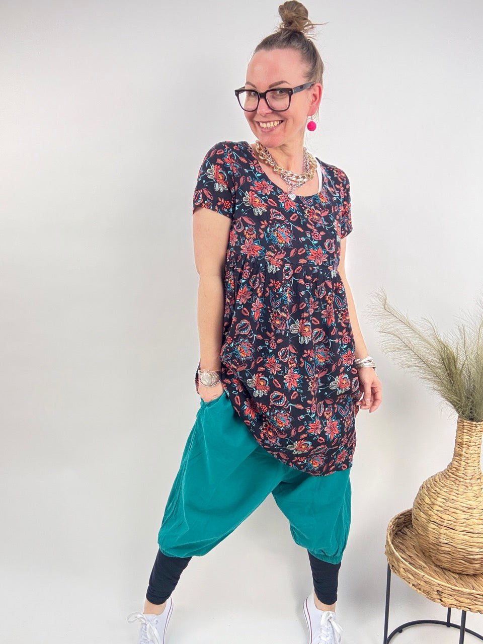 Kleid Jasmin Schwarz - FROLLEIN KÄTHE Shop