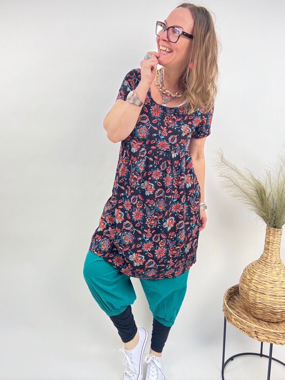 Kleid Jasmin Schwarz - FROLLEIN KÄTHE Shop