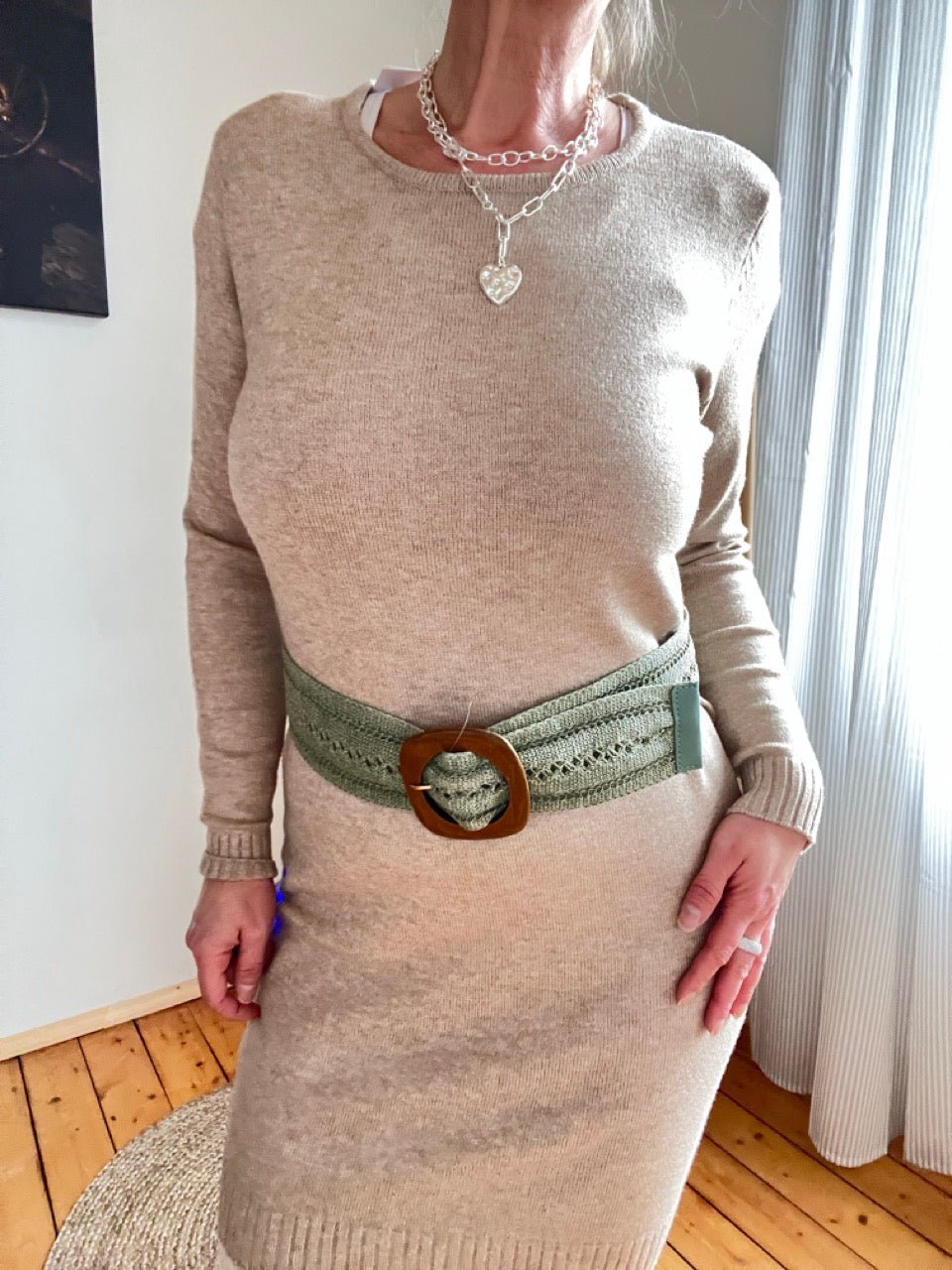 Kleid Kaira Sand - FROLLEIN KÄTHE Shop