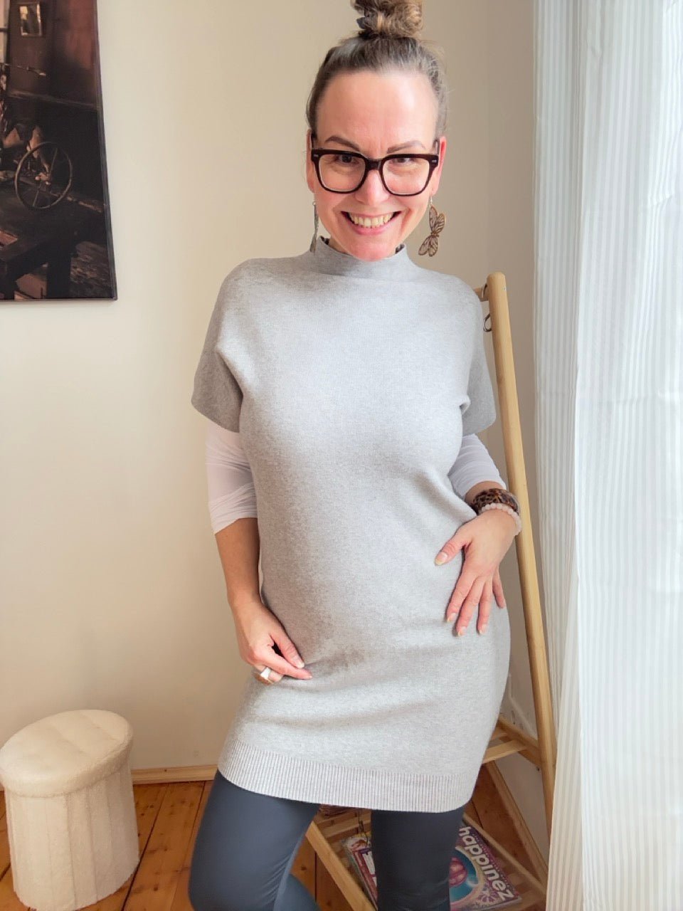 Kleid Kate Grau - FROLLEIN KÄTHE Shop