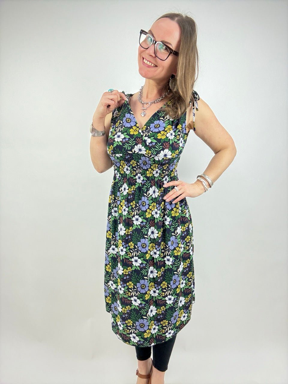 Kleid Liora Schwarz - FROLLEIN KÄTHE Shop