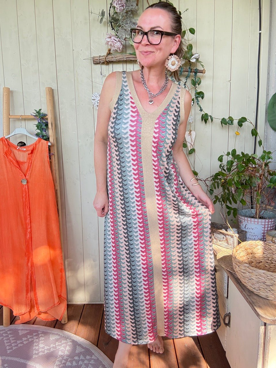 Kleid Luisa Bunt - FROLLEIN KÄTHE Shop