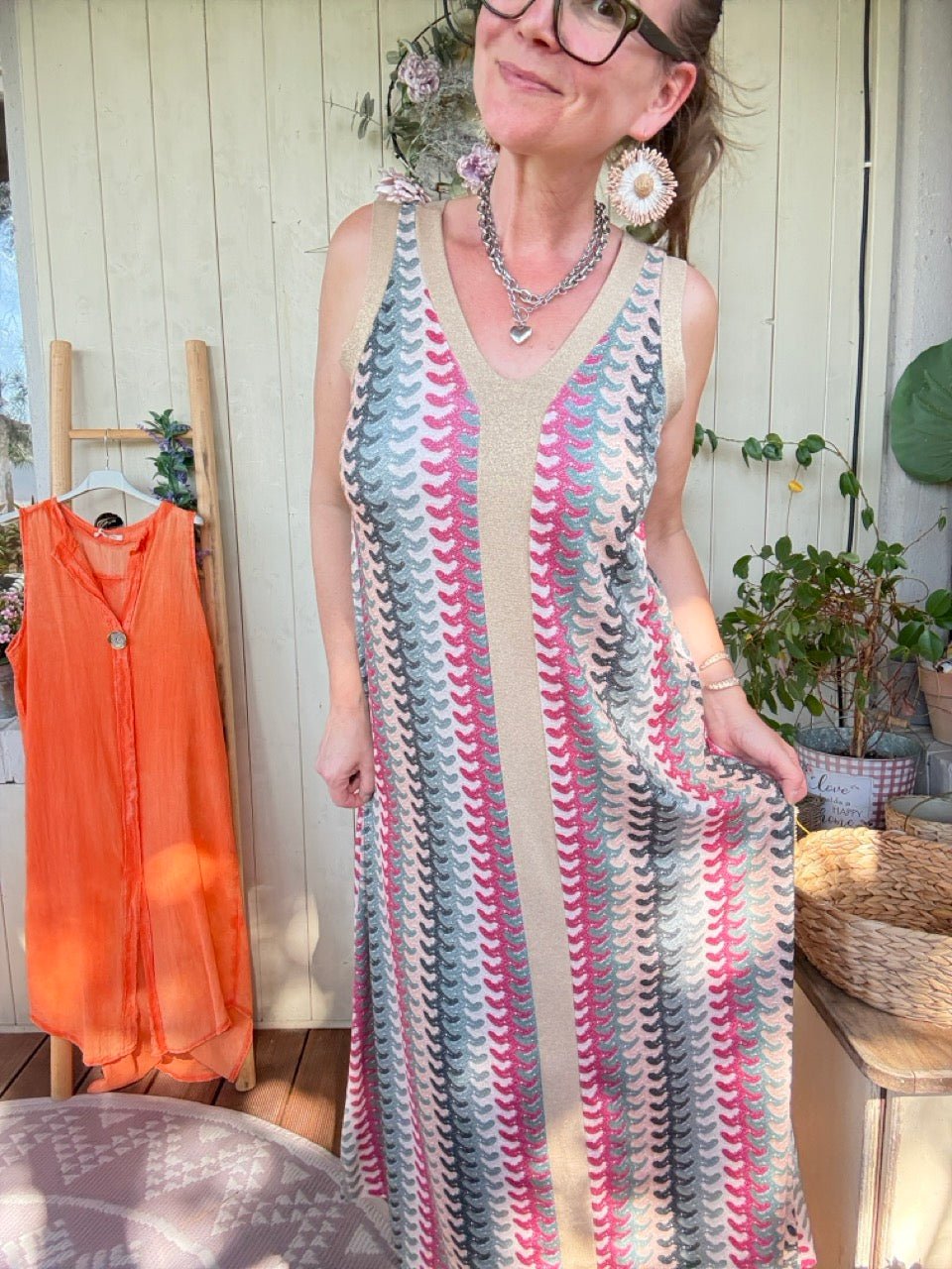 Kleid Luisa Bunt - FROLLEIN KÄTHE Shop