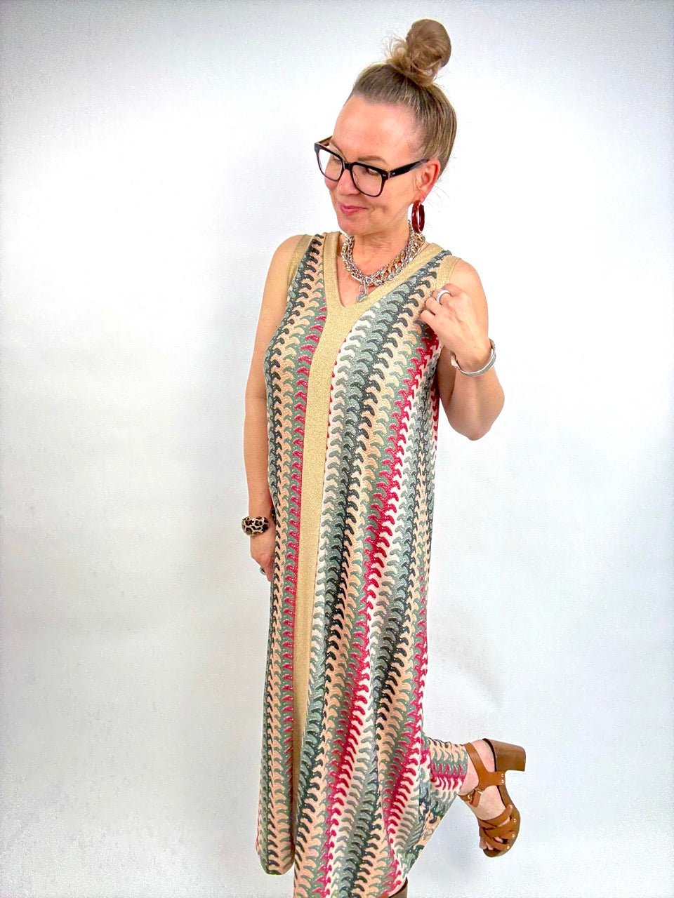 Kleid Luisa Bunt - FROLLEIN KÄTHE Shop