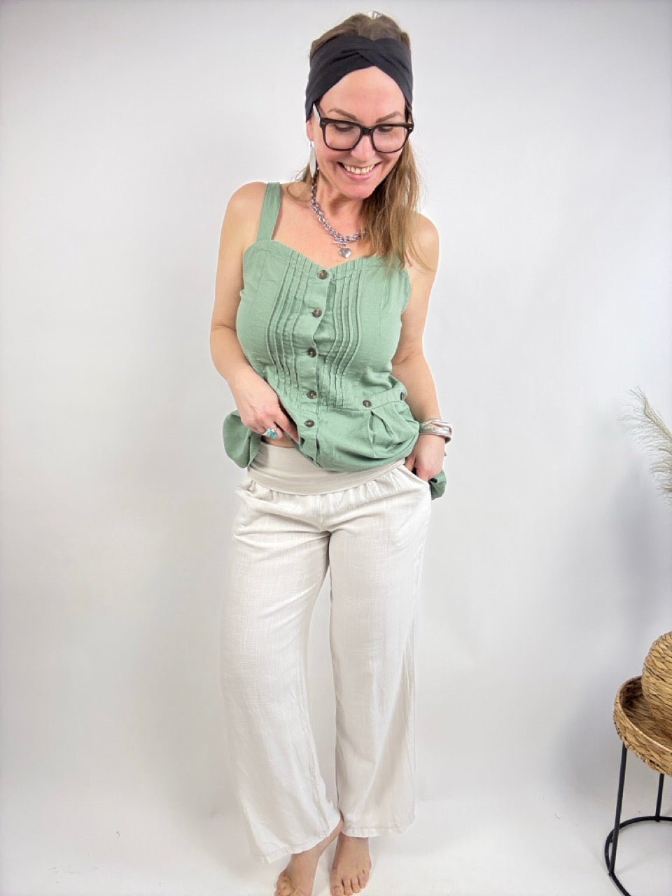 Kleid Mara Grün - FROLLEIN KÄTHE Shop