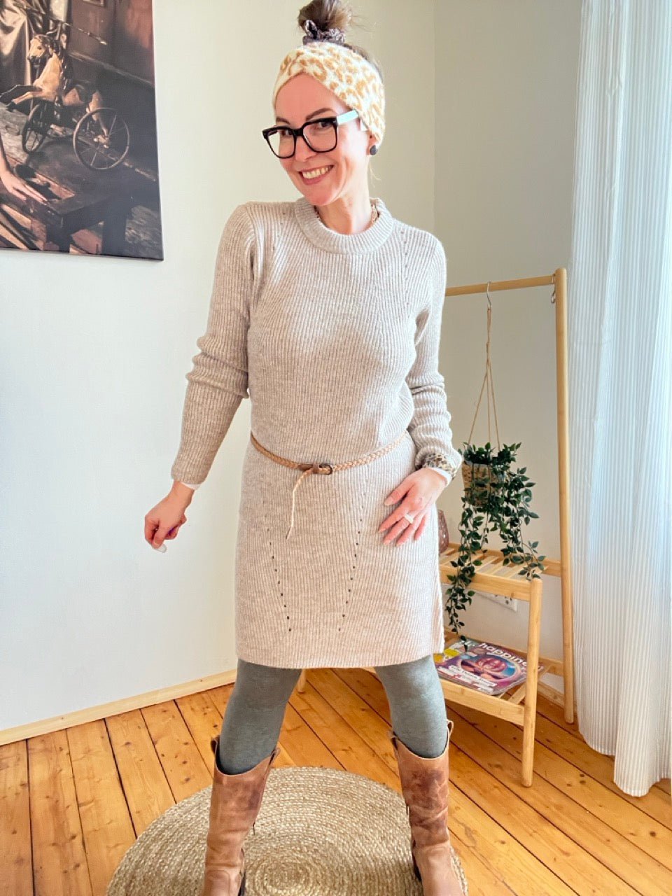 Kleid Merle Sand - FROLLEIN KÄTHE Shop