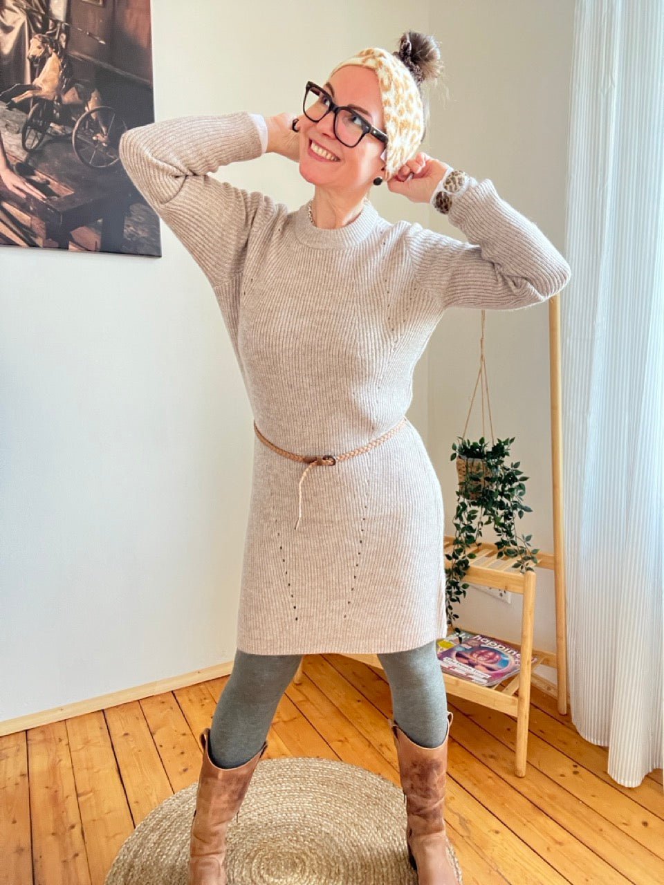 Kleid Merle Sand - FROLLEIN KÄTHE Shop