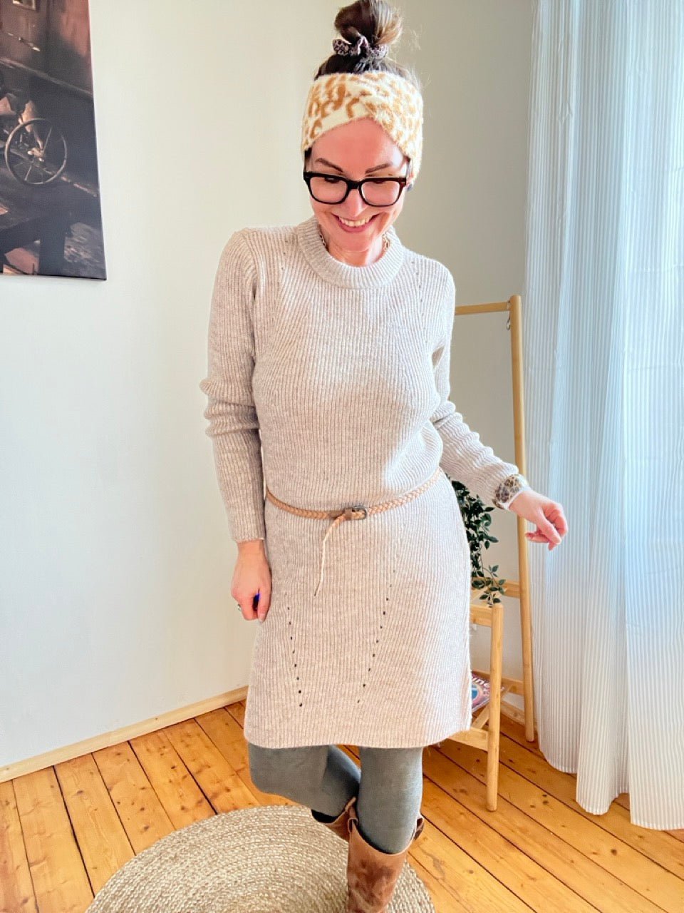Kleid Merle Sand - FROLLEIN KÄTHE Shop