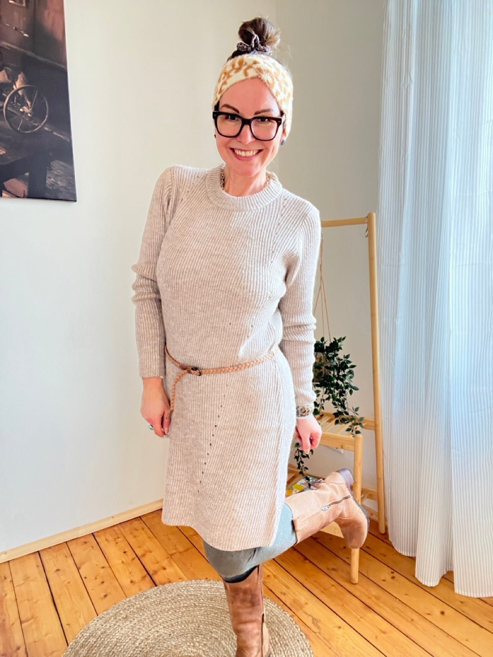 Kleid Merle Sand - FROLLEIN KÄTHE Shop