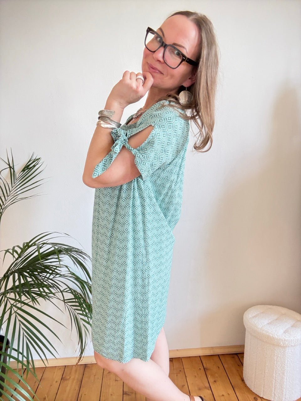 Kleid Mila Morgenschön Salbei - FROLLEIN KÄTHE Shop