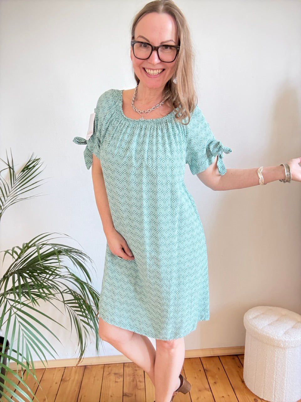 Kleid Mila Morgenschön Salbei - FROLLEIN KÄTHE Shop