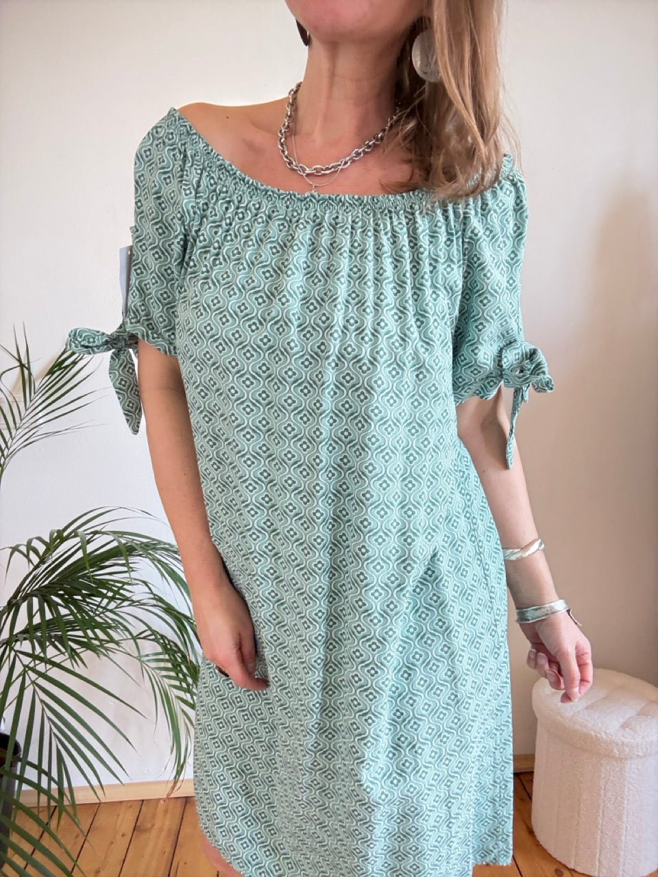 Kleid Mila Morgenschön Salbei - FROLLEIN KÄTHE Shop