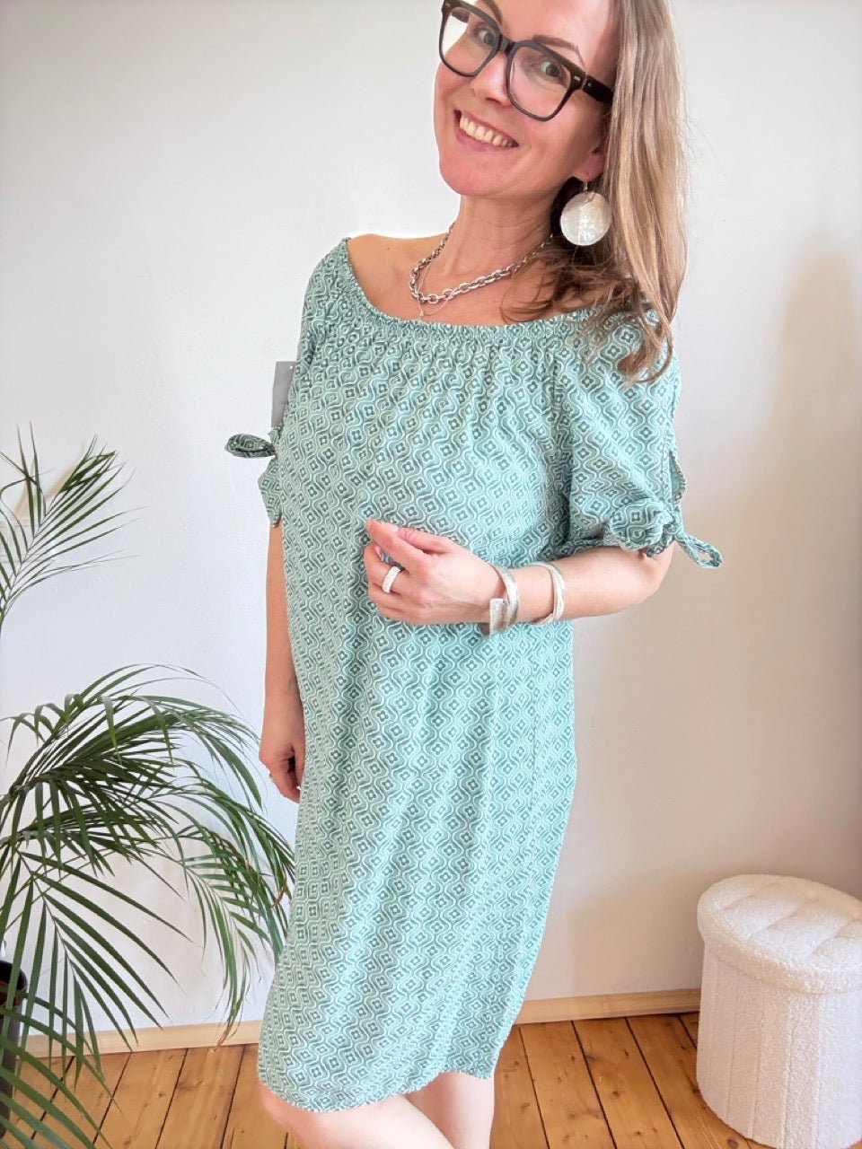 Kleid Mila Morgenschön Salbei - FROLLEIN KÄTHE Shop