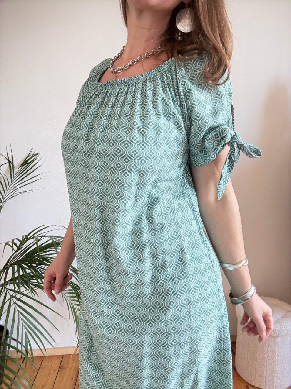 Kleid Mila Morgenschön Salbei - FROLLEIN KÄTHE Shop
