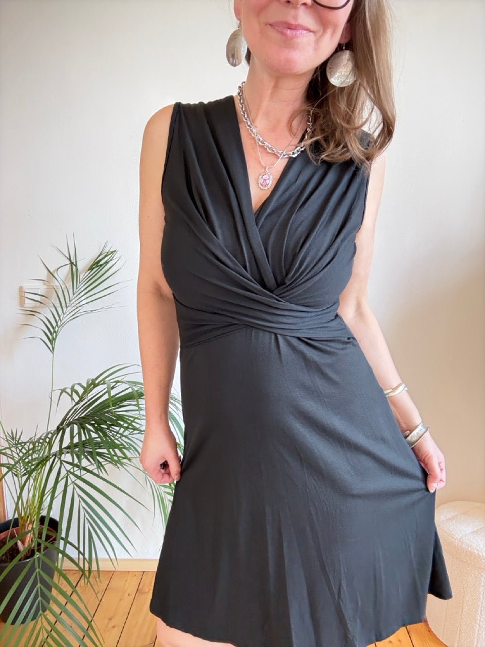 Kleid Mira Schwarz - FROLLEIN KÄTHE Shop