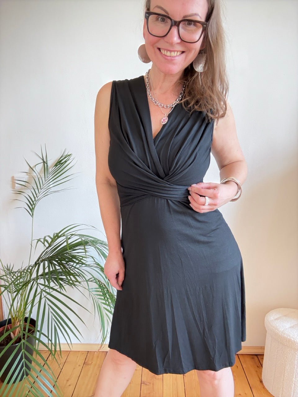 Kleid Mira Schwarz - FROLLEIN KÄTHE Shop