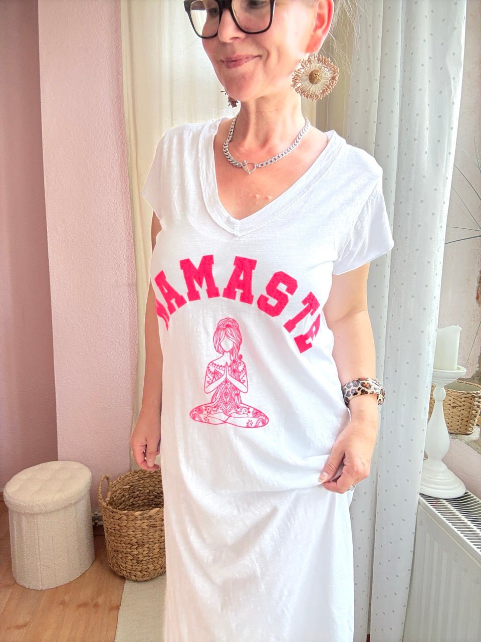 Kleid Namaste Weiß - FROLLEIN KÄTHE Shop