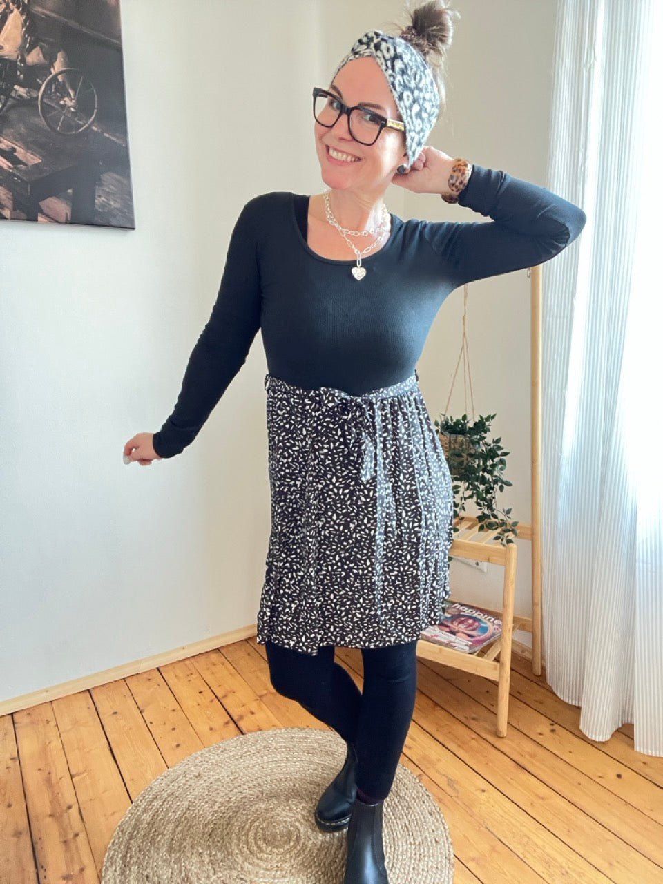 Kleid Rubina Schwarz - FROLLEIN KÄTHE Shop
