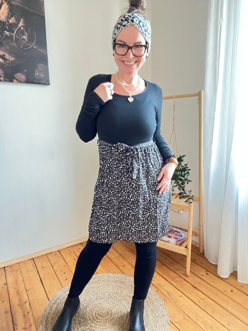 Kleid Rubina Schwarz - FROLLEIN KÄTHE Shop