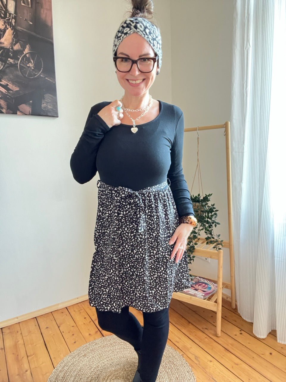 Kleid Rubina Schwarz - FROLLEIN KÄTHE Shop