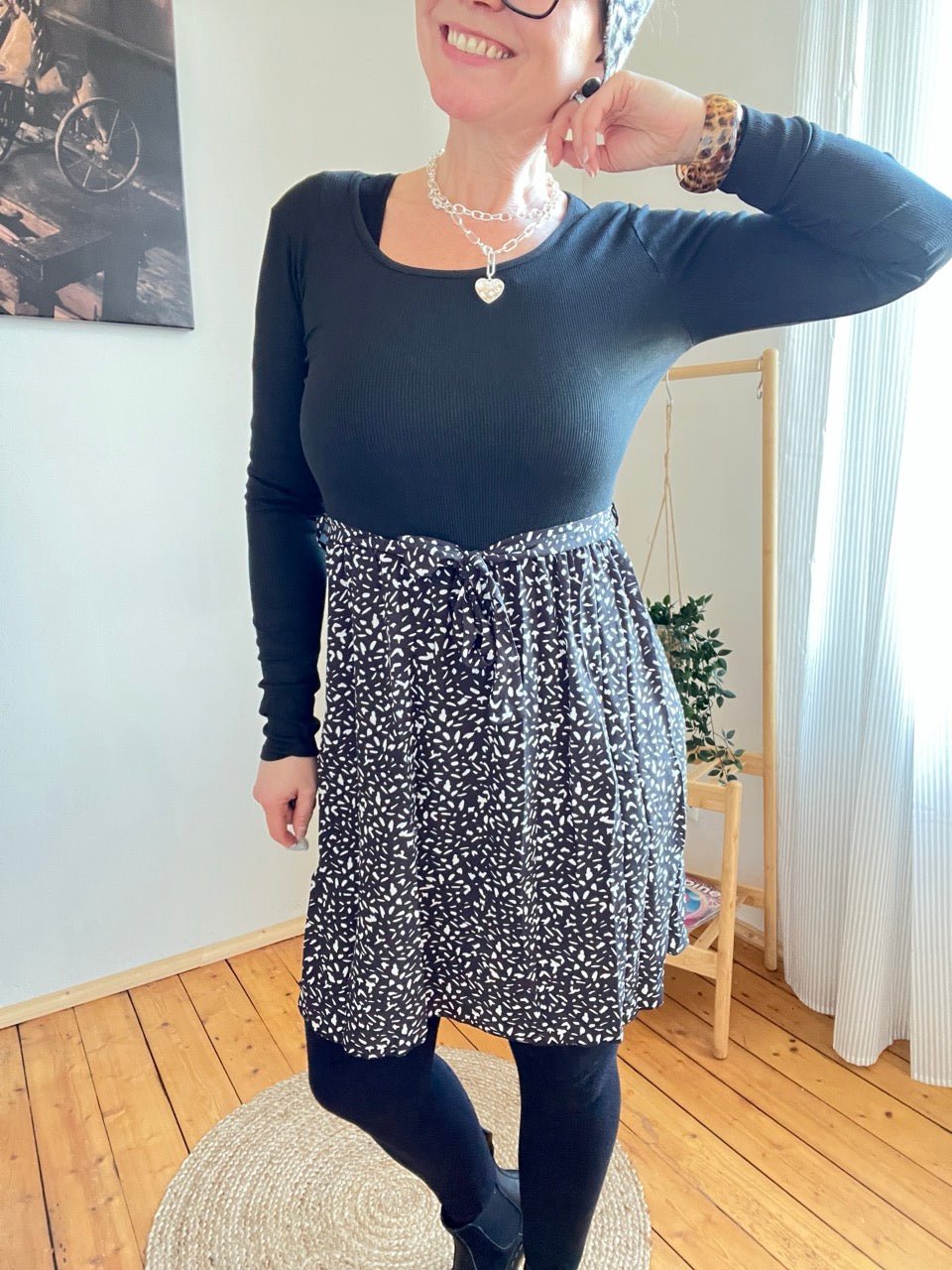Kleid Rubina Schwarz - FROLLEIN KÄTHE Shop