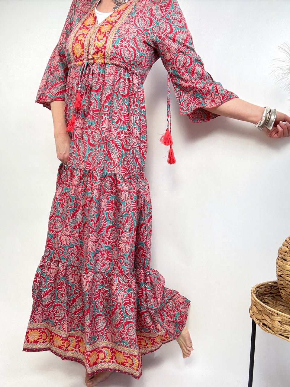 Kleid Samira Himbeer - FROLLEIN KÄTHE Shop