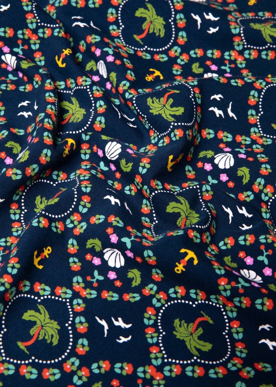 Kleid Seeperle Blau - FROLLEIN KÄTHE Shop