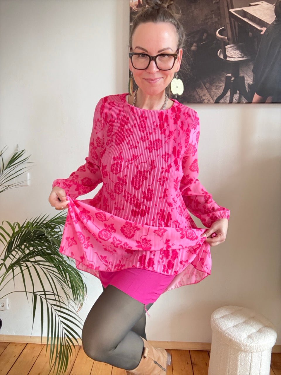 Kleid Swing Swing Fuchsia NEU! - FROLLEIN KÄTHE Shop