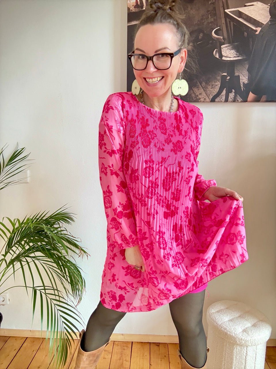 Kleid Swing Swing Fuchsia NEU! - FROLLEIN KÄTHE Shop