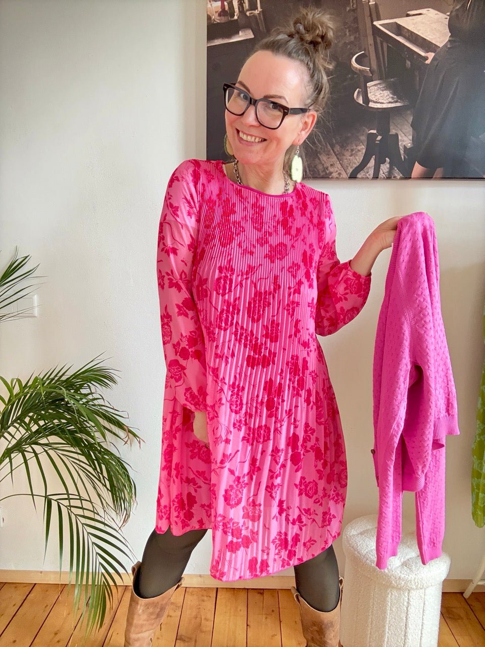 Kleid Swing Swing Fuchsia NEU! - FROLLEIN KÄTHE Shop
