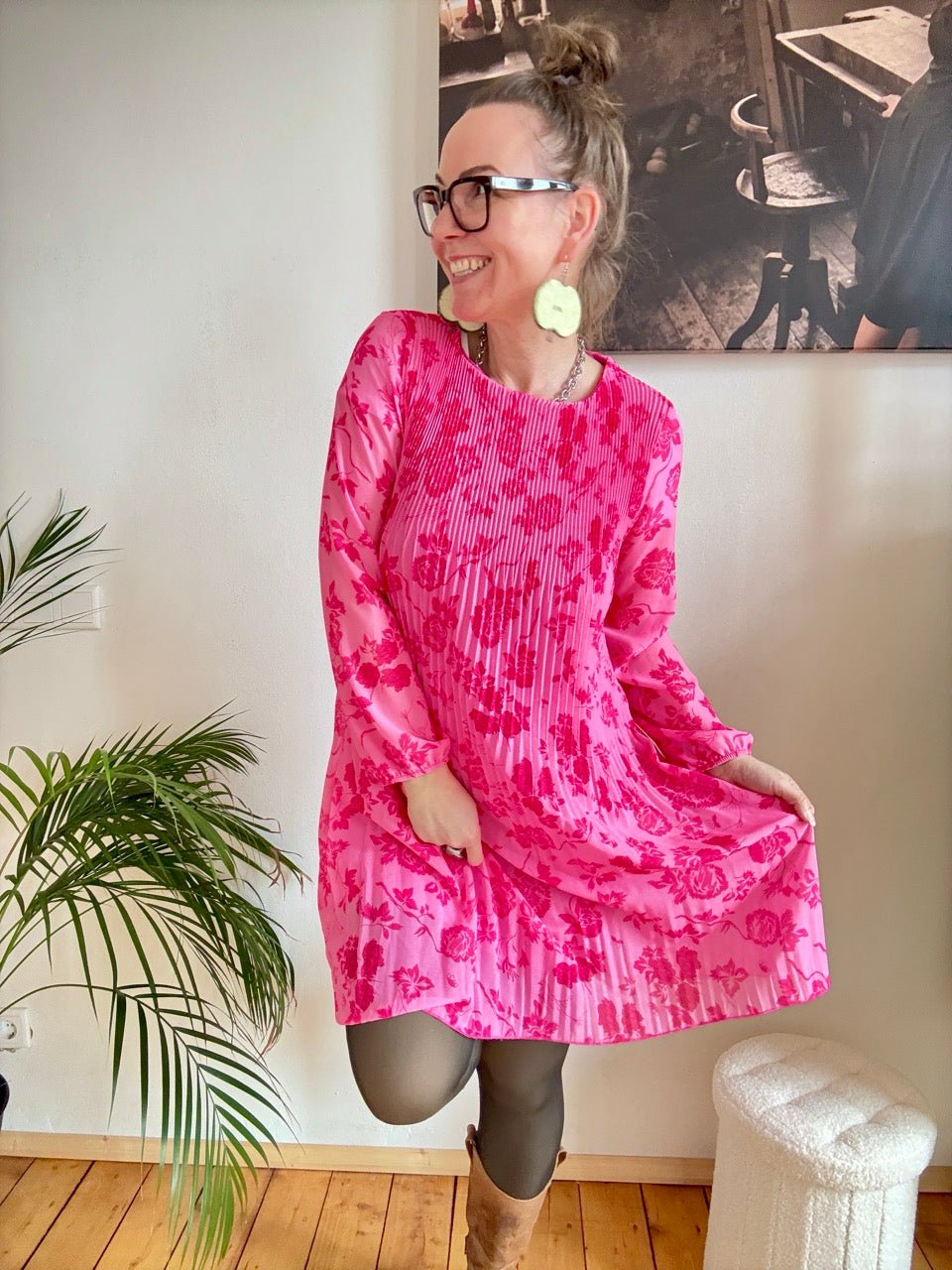 Kleid Swing Swing Fuchsia NEU! - FROLLEIN KÄTHE Shop